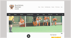 Desktop Screenshot of blackpoolhockeyclub.co.uk